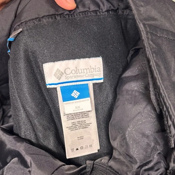Columbia Womens Bugaboo Omni-Heat Insulated Ski Snow Cargo Pants Bibs Size XS - Picture 5 of 8